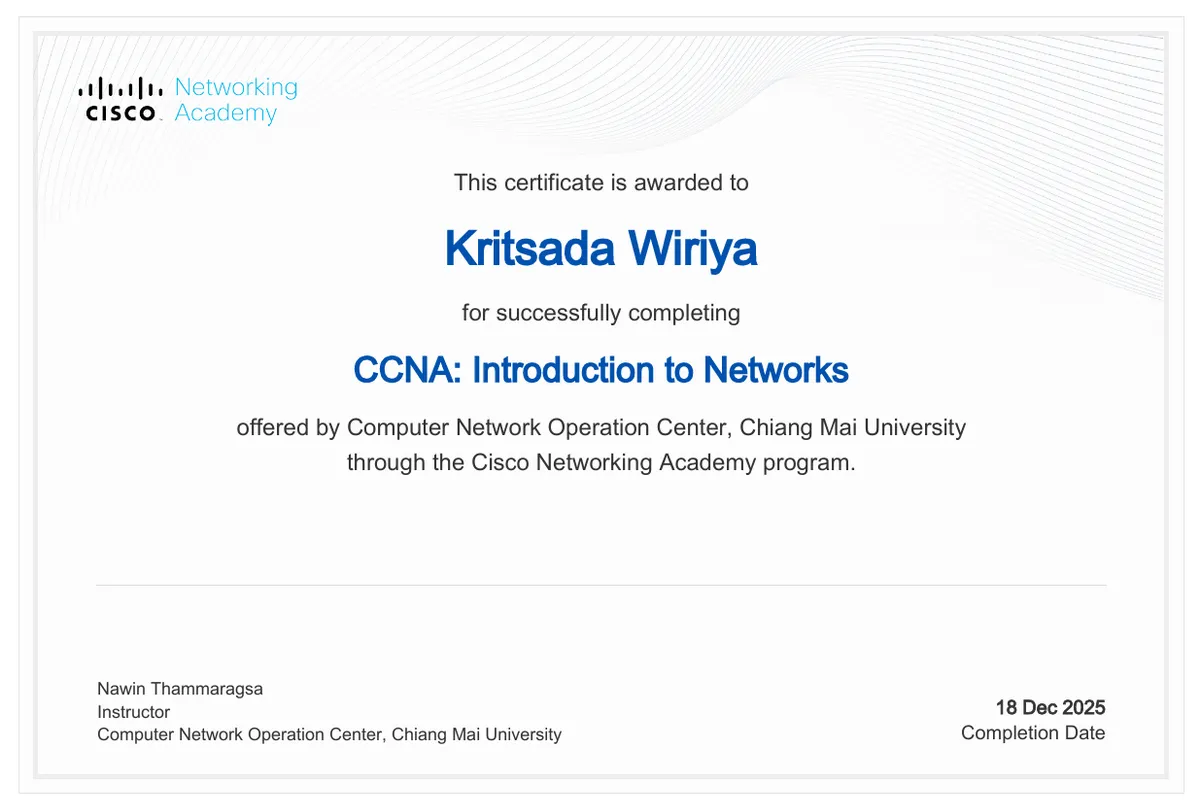 CCNA: Introduction to Networks